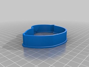 páscoa cortador de cookie A impressão 3d 3d print model - Mito3D