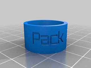 pack 389 anéis personalizado 3d print model - Mito3D