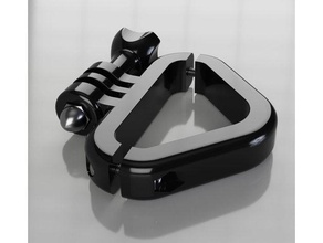 gopro mount ninebot mini pro sport & fitness all'aperto 3d print model - Mito3D