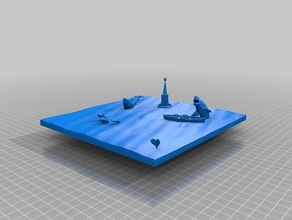 Lebensraum Ozean 3d-drucken 3d print model - Mito3D