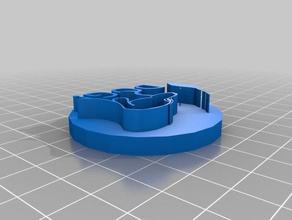 dog coin 2 3d printing tests 3d print model - Mito3D
