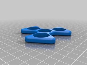 fidget spinner triangular design toys & games adhd fun pass time toy 3d print model - Mito3D