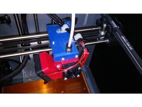 soliddoodle hot-end rebuild 3d printer extruders bowden extruder hotend e3d solidoodle 3 4 3d print model - Mito3D