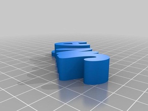 jana organizasyon özelleştirilmiş 3d print model - Mito3D
