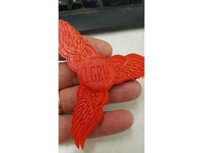 detroit red wings spinner fidget mekanik oyuncaklar el oyuncak kırmızı kanatlar 3d print model - Mito3D