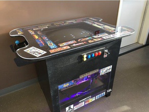 cóctel de arcade juegos video 3d print model - Mito3D