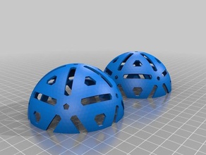 aro de quebra-cabeça halo adereços arum 3d print model - Mito3D