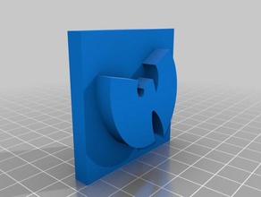 wu-tang bloque Impresora 3d accesorios 3d print model - Mito3D