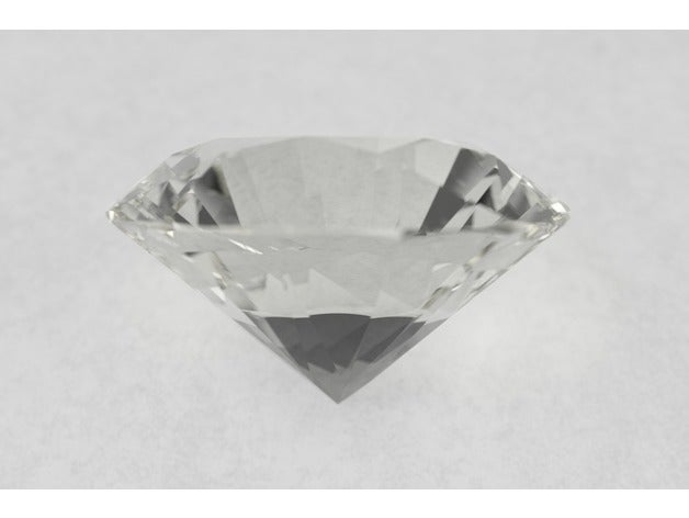 círculo de corte diamante jóias 3D print model - Mito3D