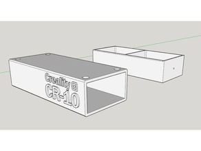 creality cr-10 control box stand 3d Drucker Zubehör cr10 3d print model - Mito3D