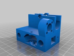 o eixo x do lado direito suporte Impressora 3d de peças anycubic prusa i3 hothead pulleysupport reprap eixo-x 3d print model - Mito3D