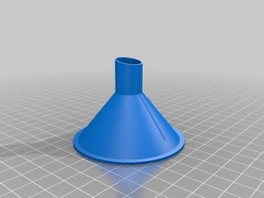 horse funnel v2 kitchen & dining customized 3d print model - Mito3D