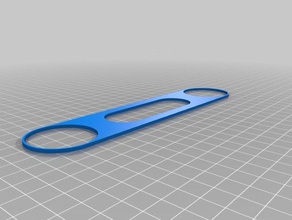 telrad-loop-Größe pocket sky atlas kundengebundene 3d print model - Mito3D