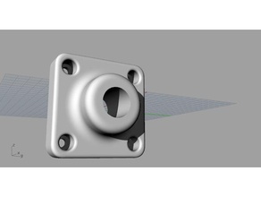 Kleiderschrank rod bracket - Organisation 3d print model - Mito3D