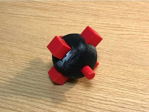 made one - puzzle series gyro puzzles 3d print model - Mito3D