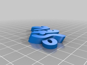 özelleştirilmiş iamburny benim metin - isim Anahtarlık keyfob organizasyon 3d print model - Mito3D