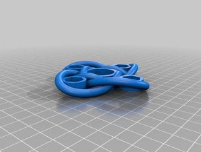 celtic knot fidget spinner 3d baskı el 3d print model - Mito3D