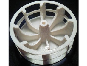 cw centrifugal blower replacement parts fan squirrel 3d print model - Mito3D