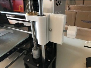no support remix wedgesd's improved anet a8 reprap x-axis belt tensioner 3d printer parts 3d print model - Mito3D