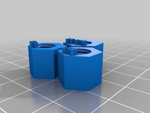 some nuts parts 3d print model - Mito3D