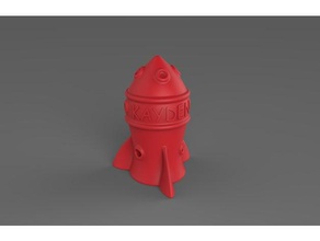 giocattolo a razzo & accessori di gioco giocattoli per bambini 3d print model - Mito3D