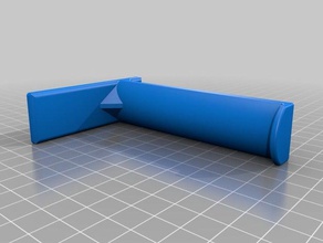 wall-mount filament spool holder 3d printer accessories wall mount 3d print model - Mito3D