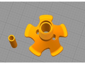 2020 universal spool-Halter slim-version v3 3d Drucker Zubehör filament spool holder ft-5 3d print model - Mito3D