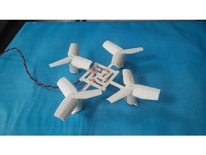 quadcopter çerçeve elektronik 3d print model - Mito3D