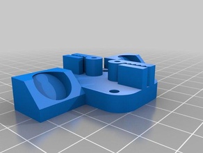 12 adanmış taşıma - 13 mm 3d yazıcı parçaları kossel mini 3d print model - Mito3D