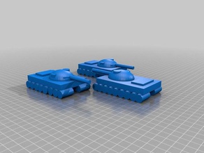 tanks 3d printing 3d print model - Mito3D
