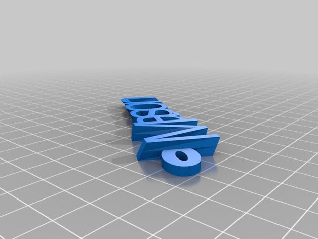 mason iamburny v2 texto - nome de chaveiro, pingente chaveiros personalizado 3D print model - Mito3D