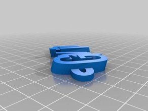 gavin iamburny s v2 text - name keyring keyfob Schlüsselanhänger kundengebundene 3d print model - Mito3D