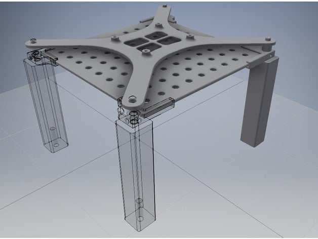 uv ışınlarına maruz kalma kutusu elektronik led tutucu 3D print model - Mito3D