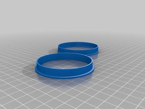 my customized fidget spinner ring olivia rings 3d print model - Mito3D