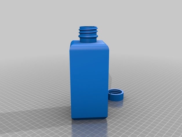 botella buena los contenedores personalizado 3D print model - Mito3D