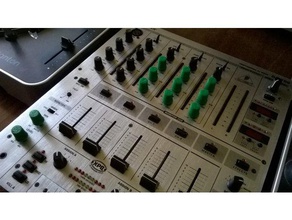 mixer behringer botão a música 3d print model - Mito3D