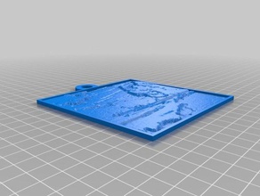 Wald lithopane 2d-Kunst kundengebundene 3d print model - Mito3D