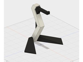 fone de ouvido stand aka pato office titular suporte 3d print model - Mito3D