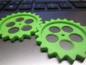 gear mechanical toys mechanism 3d print model - Mito3D