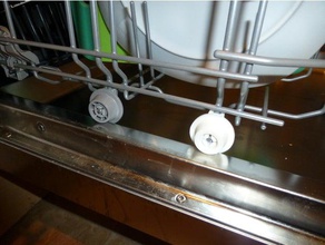 siemens bulaşık makinesi tekerlekli sepet mutfak ve yemek tekerlek 3d print model - Mito3D
