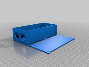 dmx electronics box 3d print model - Mito3D