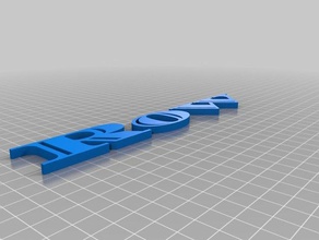 linha personalizado 3d print model - Mito3D
