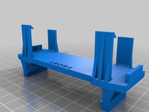 battery holder robotics 3d print model - Mito3D