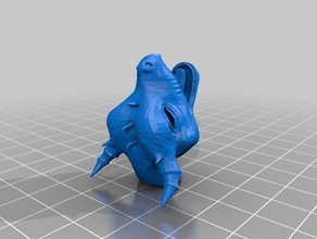 copy jordan-dragon-head-wed 3d printing 3d print model - Mito3D