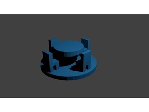 mini round table Requisiten dnd Miniatur prop hexagon 3d print model - Mito3D