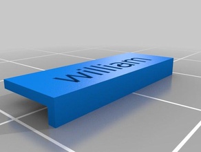 william L'impression 3d 3d print model - Mito3D