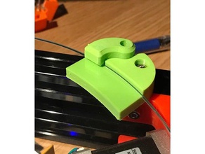 flsun kossel bed clamp mount 3d printer parts 3d print model - Mito3D