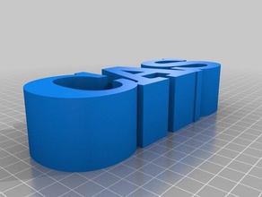 les sae personnalisé 3d print model - Mito3D
