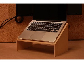 macbook pro angolo fit computer retina stand il supporto 3d print model - Mito3D