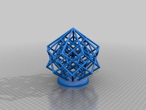 reticolo cubo torture test Stampa 3d prove 3d print model - Mito3D
